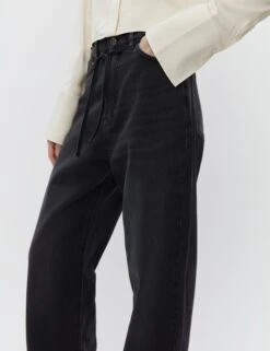 Day Birger Elijah Relaxed Jean - Black Soft Denim 23 Day Birger Elijah Relaxed Jean - Black Soft Denim -Lulu&M DAY65243377 190303 BLACK Extra 4