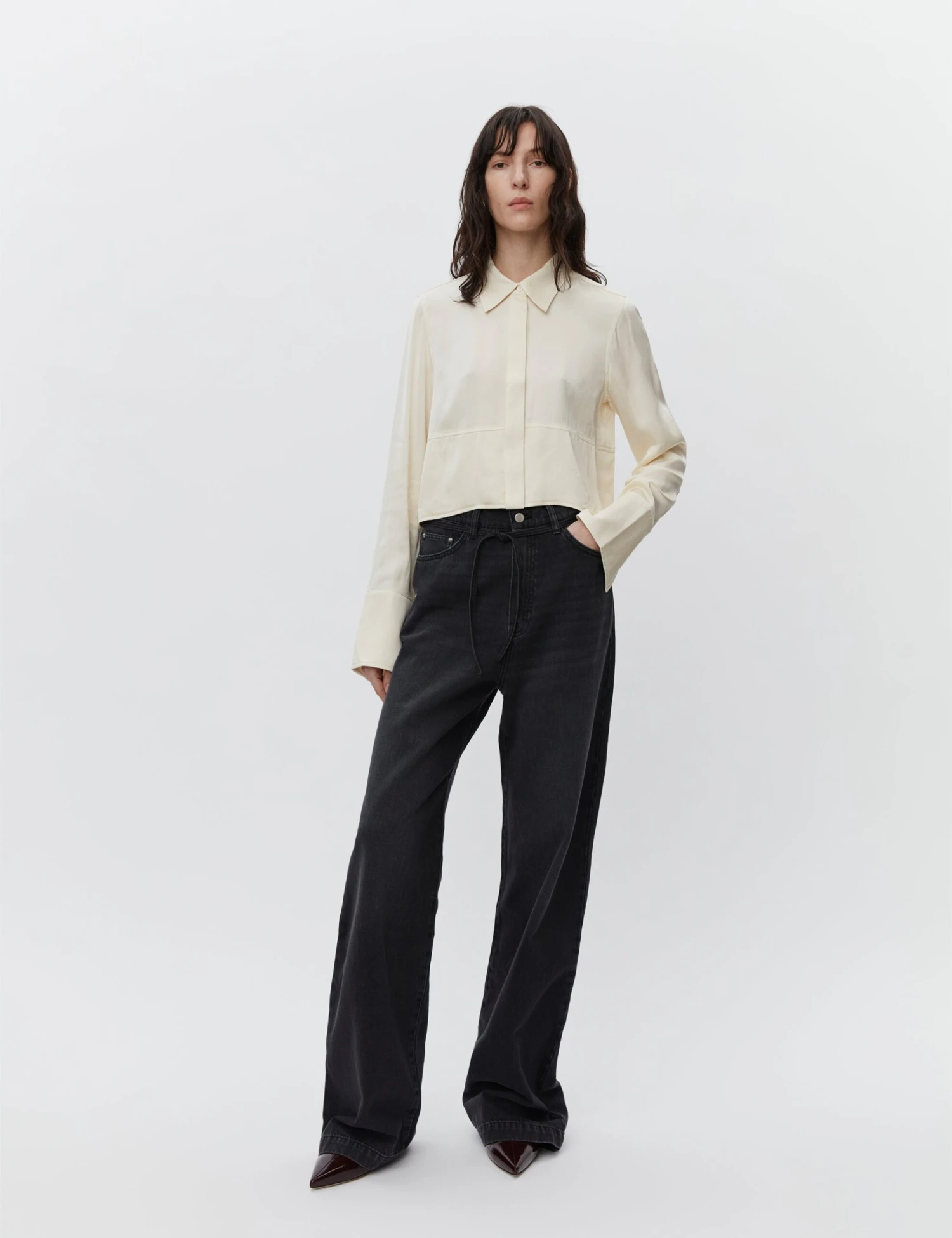 Day Birger Elijah Relaxed Jean - Black Soft Denim 3 Day Birger Elijah Relaxed Jean - Black Soft Denim