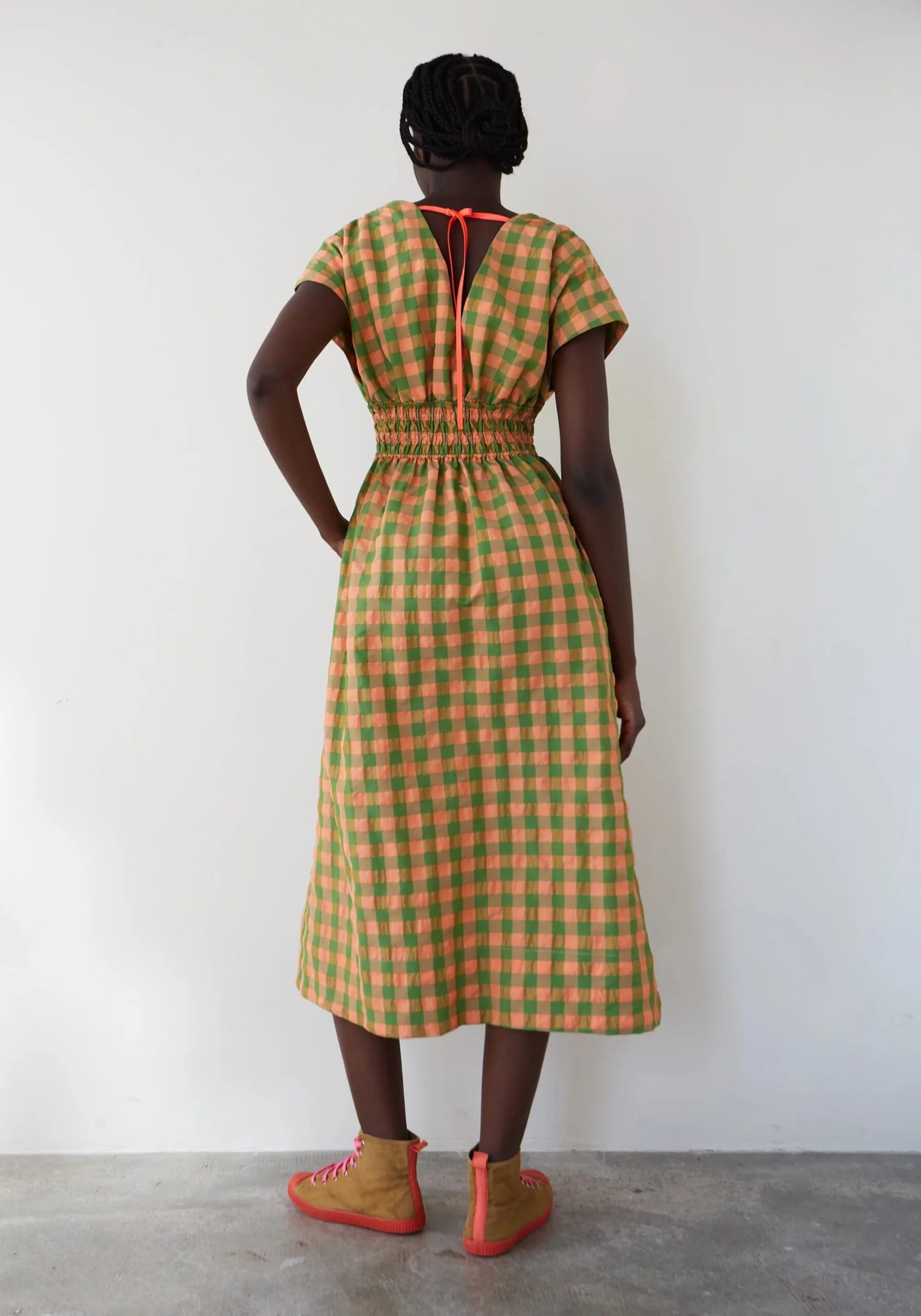 Dr Bloom Caricia Dress - Coral 4 Dr Bloom Caricia Dress - Coral - Image 2