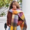 Libby Loves Lennie Scarf - Purple 1 Libby Loves Lennie Scarf - Purple -Lulu&M DSC 3224 jpg