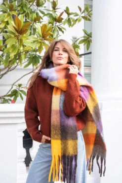 Libby Loves Lennie Scarf - Purple 11 Libby Loves Lennie Scarf - Purple -Lulu&M DSC 3236 300x jpg