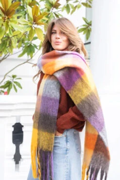 Libby Loves Lennie Scarf - Purple 14 Libby Loves Lennie Scarf - Purple -Lulu&M DSC 3243 300x jpg