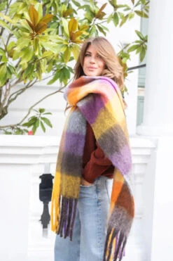 Libby Loves Lennie Scarf - Purple 15 Libby Loves Lennie Scarf - Purple -Lulu&M DSC 3244 300x jpg