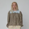 Stella Nova Leopard Blouse With Embroidery - Leopard 2 Stella Nova Leopard Blouse With Embroidery - Leopard -Lulu&M E4A3DFB4 A19F 4B5C 9581 681FB66F110A