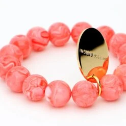 Alternative view of Vanessa Baroni Mini Beads Flex Bracelet - Strawberry Icecream