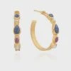 Anna Beck Multi-Stone Hoop Earrings - Gold 2 Anna Beck Multi-Stone Hoop Earrings - Gold -Lulu&M ER10632 GDPKP caeda0bb 4931 4df5 a1f5 05bea2110495 3000x jpg