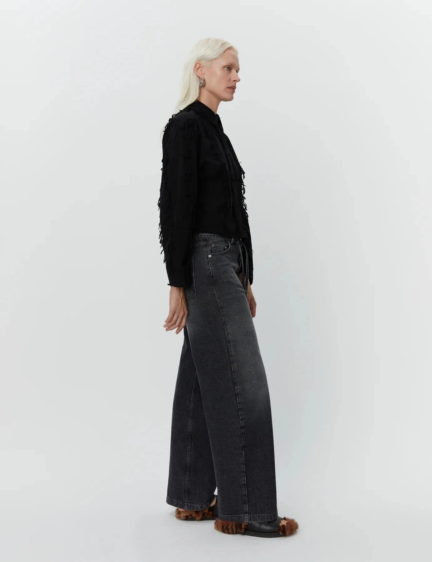 Day Birger Elijah Relaxed Jean - Black Soft Denim 8 Day Birger Elijah Relaxed Jean - Black Soft Denim - Image 6