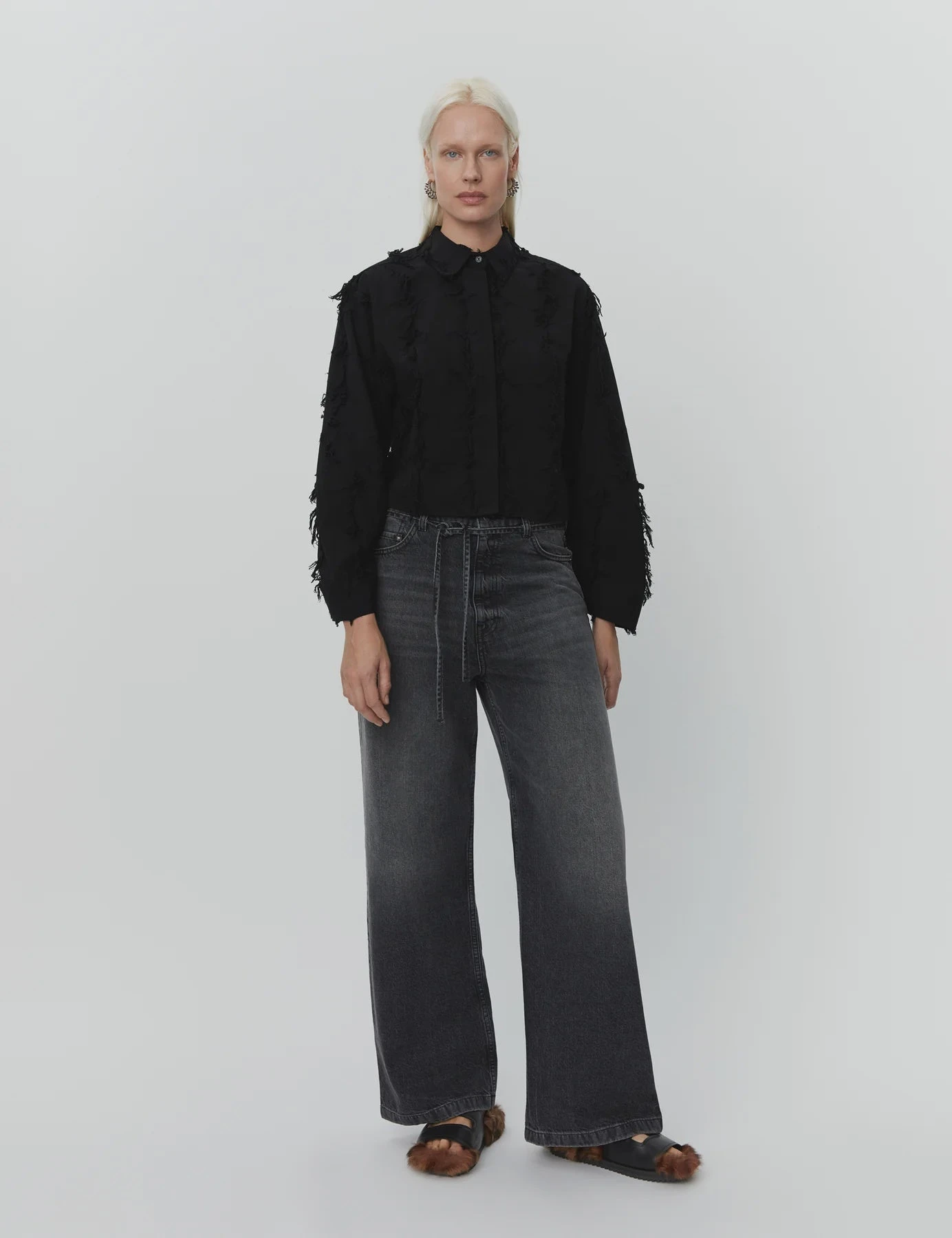 Day Birger Elijah Relaxed Jean - Black Soft Denim 7 Day Birger Elijah Relaxed Jean - Black Soft Denim - Image 5