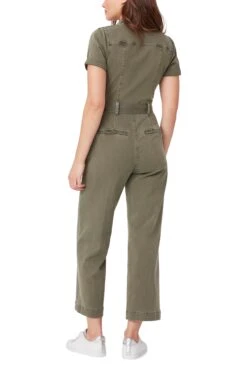 Paige Anessa Puff SS Jumpsuit - Vintage Ivy Green 9 Paige Anessa Puff SS Jumpsuit - Vintage Ivy Green -Lulu&M F627A8D6 79CB 41BE AAF8 BF4D3633751A