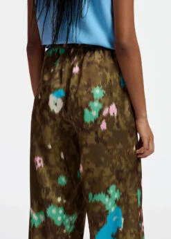 Essentiel Antwerp Fault Wide Leg Pants - Khaki -Lulu&M FAULT F1PF i 5