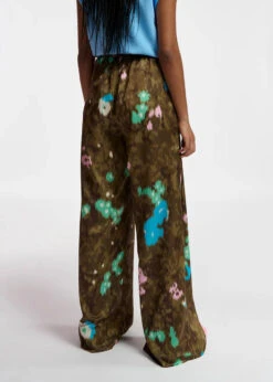 Essentiel Antwerp Fault Wide Leg Pants - Khaki -Lulu&M FAULT F1PF i 6