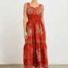 Rails Fawn Dress Terracotta 1 Rails Fawn Dress Terracotta -Lulu&M FAWN TERRACOTTA 1