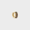 Carré Gold Plated Hoop Earring 1cm - Smokey Quartz (Single) 1 Carré Gold Plated Hoop Earring 1cm - Smokey Quartz (Single) -Lulu&M FH 4373 ST 1CM SINGLE 2400 240x240 jpeg