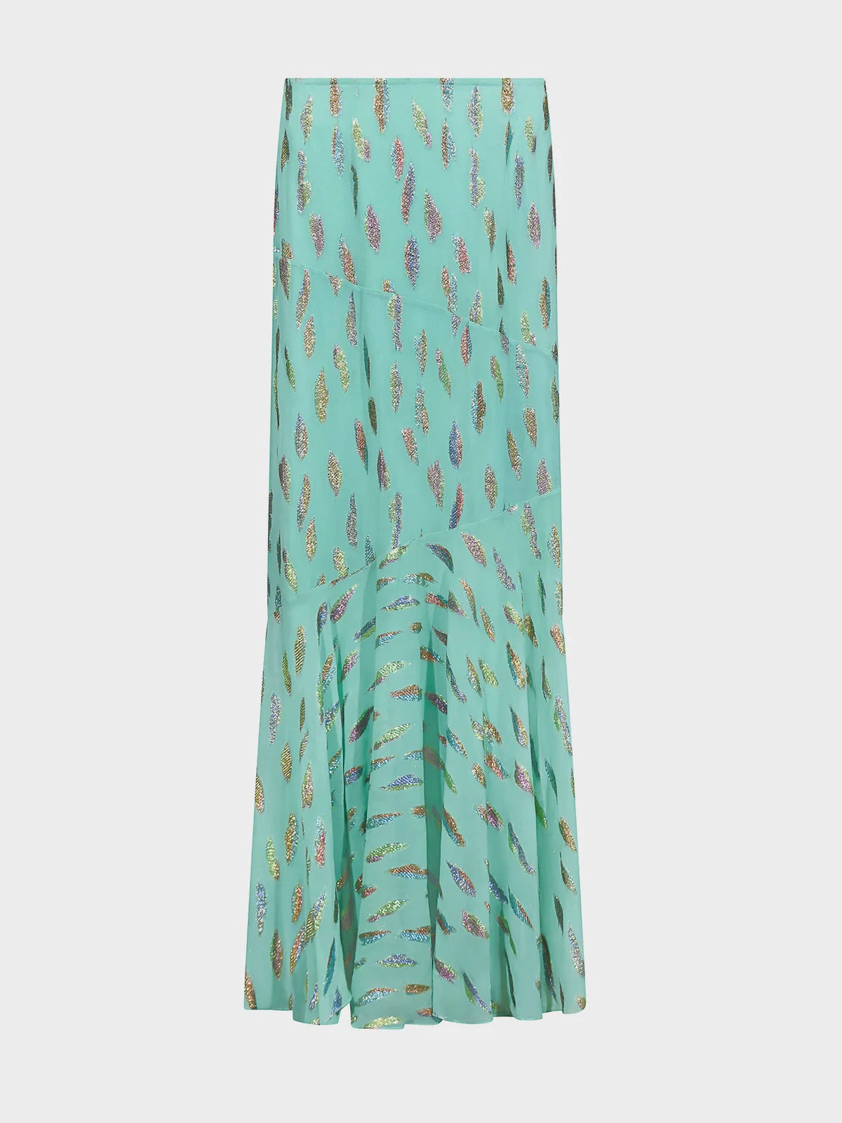 Stardust Flora Skirt - Jade Metallic Sunset 3 Stardust Flora Skirt - Jade Metallic Sunset