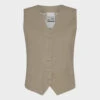 Project AJ117 Fergie Waistcoat - Khaki 1 Project AJ117 Fergie Waistcoat - Khaki -Lulu&M Fergie DK38 241 Col 593 Khaki 1000x jpg