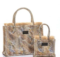 Sorena Snake Big Tote Bag
