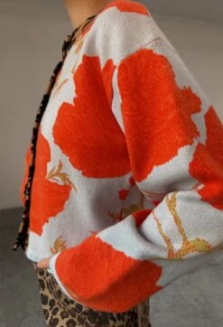Alternative view of Never Fully Dressed Blue Poppy Cardigan