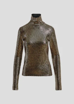 Essentiel Antwerp Geaker Top - Gold -Lulu&M GEAKER GO32 b