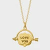 Scream Pretty Heart Spinner Necklace - Gold Plated - Standard Chain Length 2 Scream Pretty Heart Spinner Necklace - Gold Plated - Standard Chain Length -Lulu&M GoldPlatedHeartSpinnerNecklacebyScreamPretty 3 960x960 crop center jpg