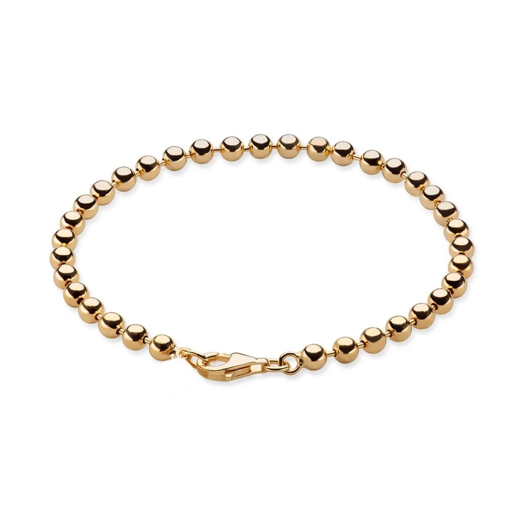 Scream Pretty Ball Bracelet - Gold Plated 3 Scream Pretty Ball Bracelet - Gold Plated