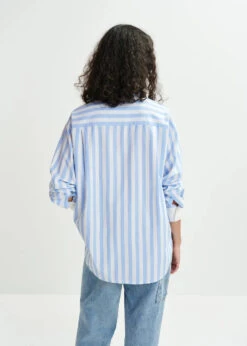 Essentiel Antwerp Halibut Striped Shirt - Blue/White/Green 11 Essentiel Antwerp Halibut Striped Shirt - Blue/White/Green -Lulu&M HALIBUT1 H2AB i 4