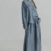 Project AJ117 Halle Denim Skirt - Dark Indigo -Lulu&M HALLE DK27 COL DK INDIGO 1000x jpg