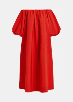 Alternative view of Essentiel Antwerp Hamille Midi Dress - True Red