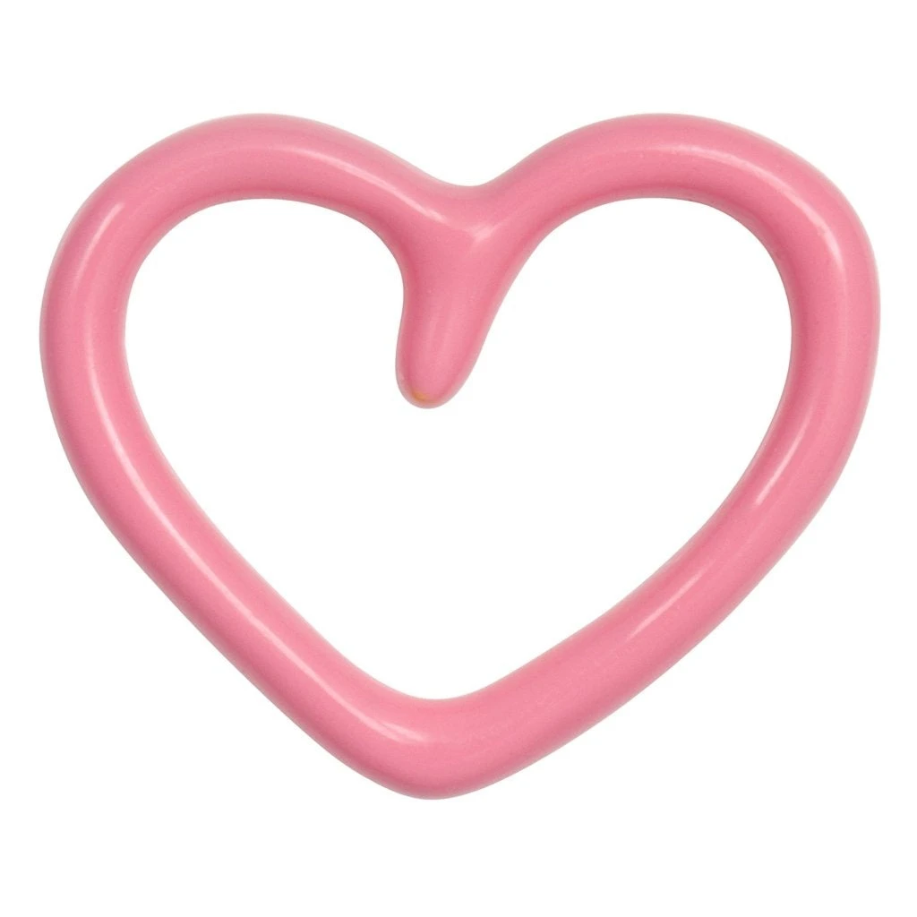 LULU Copenhagen HAPPY HEART Earring - Rose Enamel 4 LULU Copenhagen HAPPY HEART Earring - Rose Enamel - Image 2