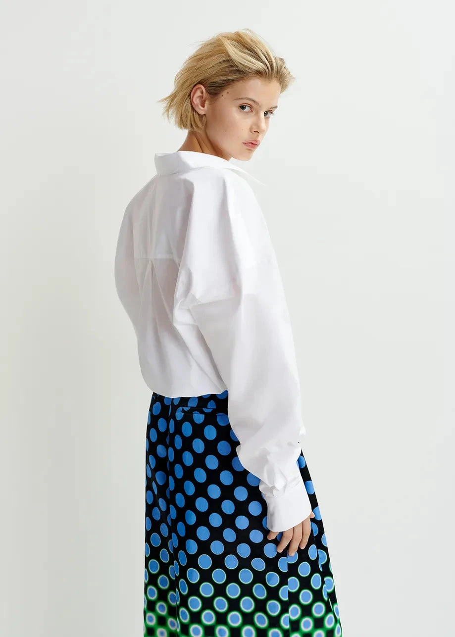 Essentiel Antwerp Hare Wrap Effect Blouse - White 7 Essentiel Antwerp Hare Wrap Effect Blouse - White - Image 5
