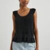 Rails Hattie Top - Black 2 Rails Hattie Top - Black -Lulu&M HATTIE BLACK 1