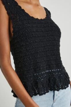 Rails Hattie Top - Black 10 Rails Hattie Top - Black -Lulu&M HATTIE BLACK 2