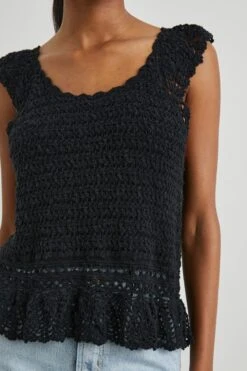 Rails Hattie Top - Black 11 Rails Hattie Top - Black -Lulu&M HATTIE BLACK 3