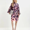 Essentiel Antwerp Heir Mini Dress - Dark Blue/Dark Purple/Light Pink -Lulu&M HEIR H2RO i 1