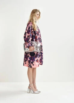 Essentiel Antwerp Heir Mini Dress - Dark Blue/Dark Purple/Light Pink 11 Essentiel Antwerp Heir Mini Dress - Dark Blue/Dark Purple/Light Pink -Lulu&M HEIR H2RO i 2