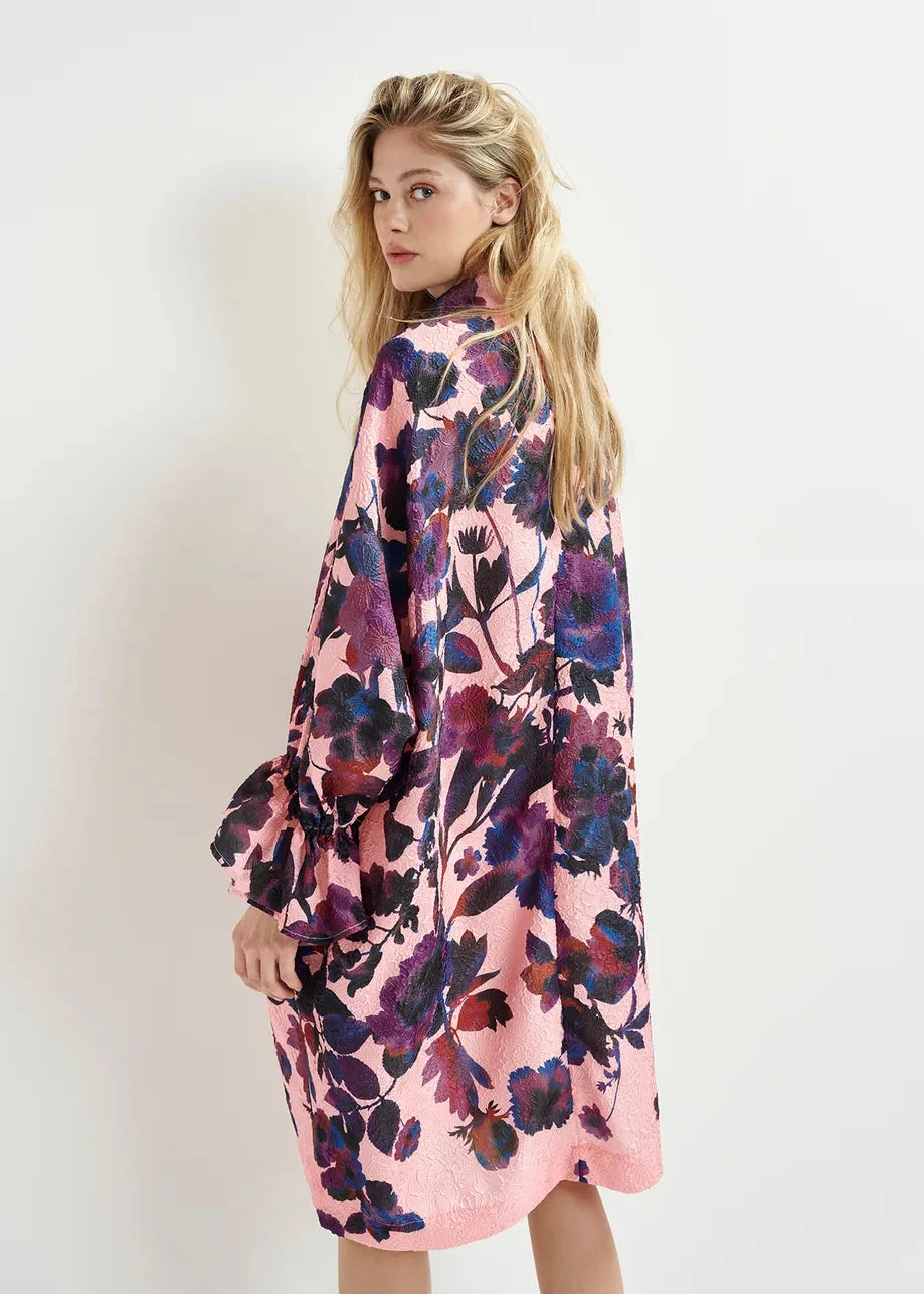 Essentiel Antwerp Heir Mini Dress - Dark Blue/Dark Purple/Light Pink 7 Essentiel Antwerp Heir Mini Dress - Dark Blue/Dark Purple/Light Pink - Image 5