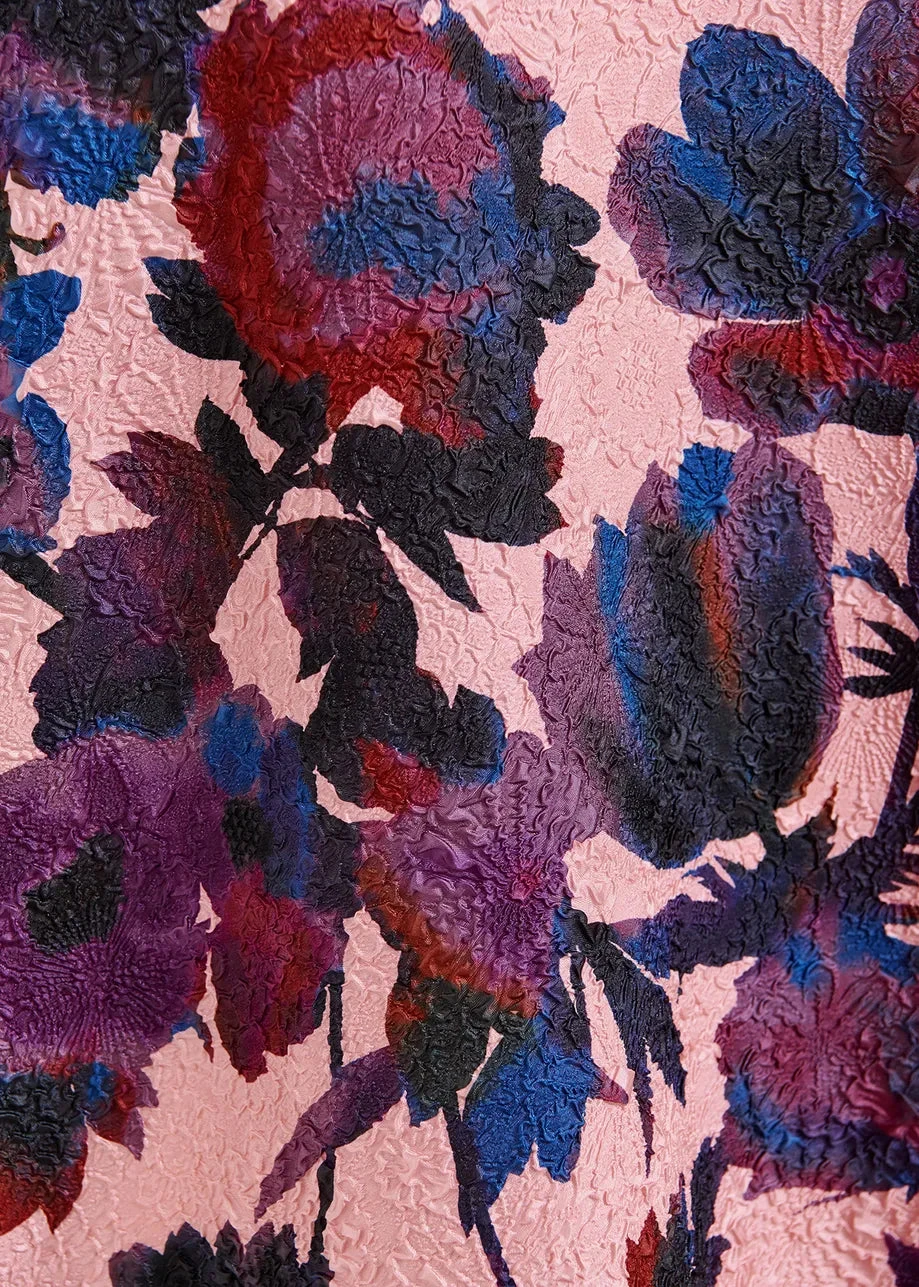 Essentiel Antwerp Heir Mini Dress - Dark Blue/Dark Purple/Light Pink 9 Essentiel Antwerp Heir Mini Dress - Dark Blue/Dark Purple/Light Pink - Image 7