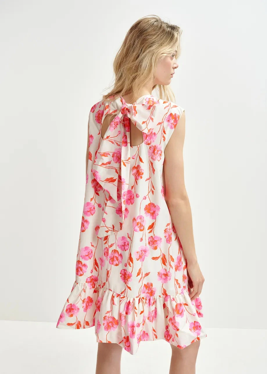 Essentiel Antwerp Hibernate Minidress - White/Red/Pink 5 Essentiel Antwerp Hibernate Minidress - White/Red/Pink - Image 3