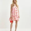 Essentiel Antwerp Hibernate Minidress - White/Red/Pink 1 Essentiel Antwerp Hibernate Minidress - White/Red/Pink -Lulu&M HIBERNATE H3FT i 3