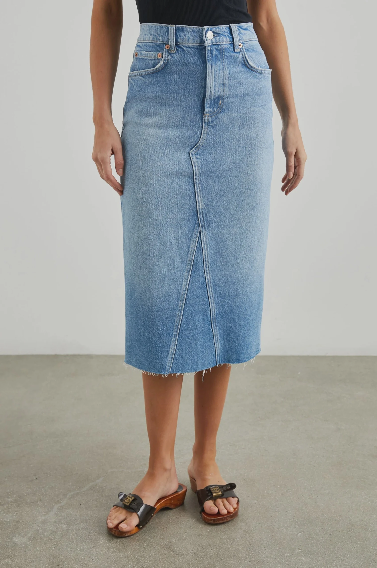 Rails Highland Denim Skirt - Baja Blue 3 Rails Highland Denim Skirt - Baja Blue
