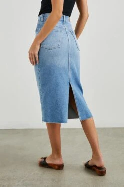 Rails Highland Denim Skirt - Baja Blue 9 Rails Highland Denim Skirt - Baja Blue -Lulu&M HIGHLAND BAJA BLUE RAW HEM 5 1690x jpg