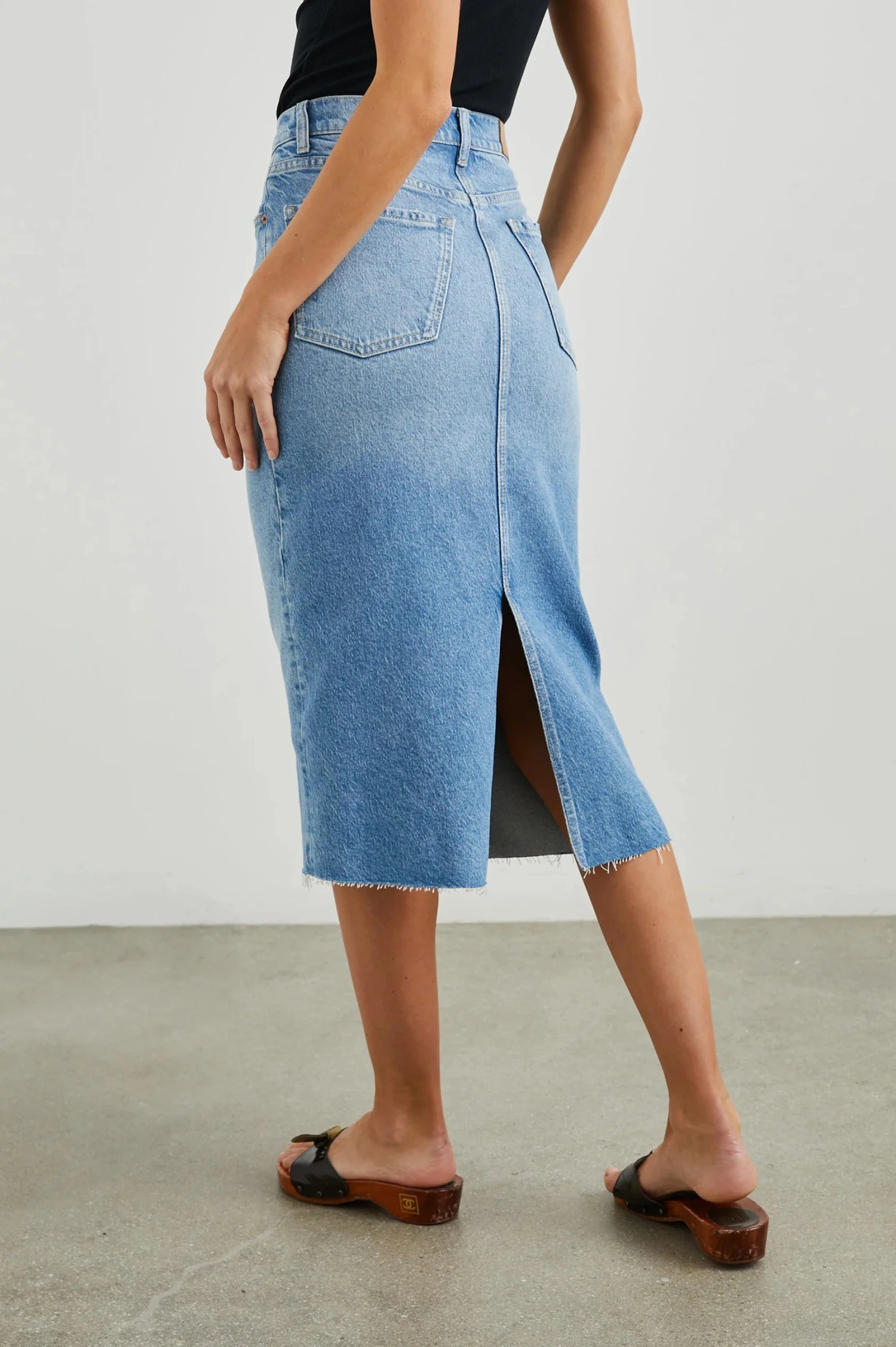 Rails Highland Denim Skirt - Baja Blue 6 Rails Highland Denim Skirt - Baja Blue - Image 4