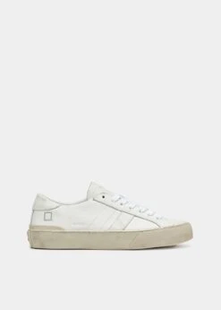 D.A.T.E. D.A.T.E Hill Low Used Effect Sneaker - White