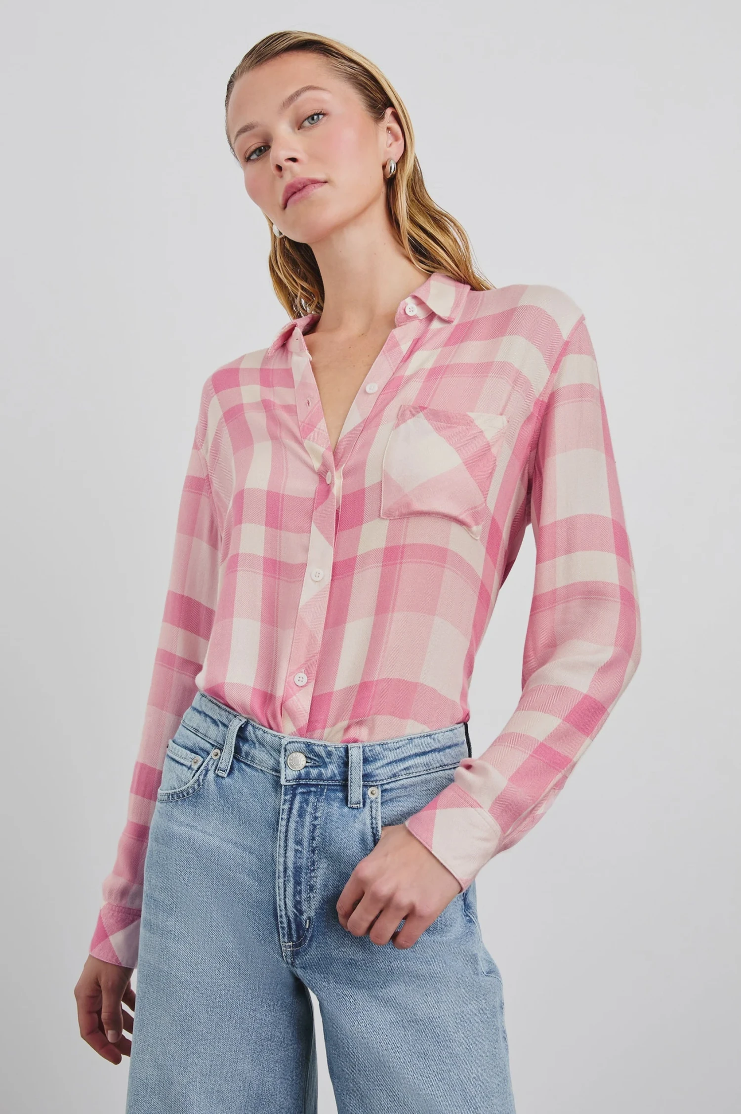 Rails Hunter Shirt - Ivory Rose 3 Rails Hunter Shirt - Ivory Rose