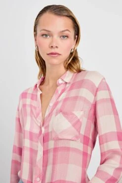 Rails Hunter Shirt - Ivory Rose 9 Rails Hunter Shirt - Ivory Rose -Lulu&M HUNTER IVORY ROSE 2 1690x jpg