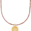 Anna Beck Beaded Flower Drop Necklace - Pink Opal/Gold 1 Anna Beck Beaded Flower Drop Necklace - Pink Opal/Gold -Lulu&M Heading 1800x800px 800x1200px 1200x1200px 800x1200px 24