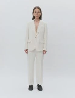 Day Birger Et Mikkelson Hector Blazer - Ivory Shade Gaberdine
