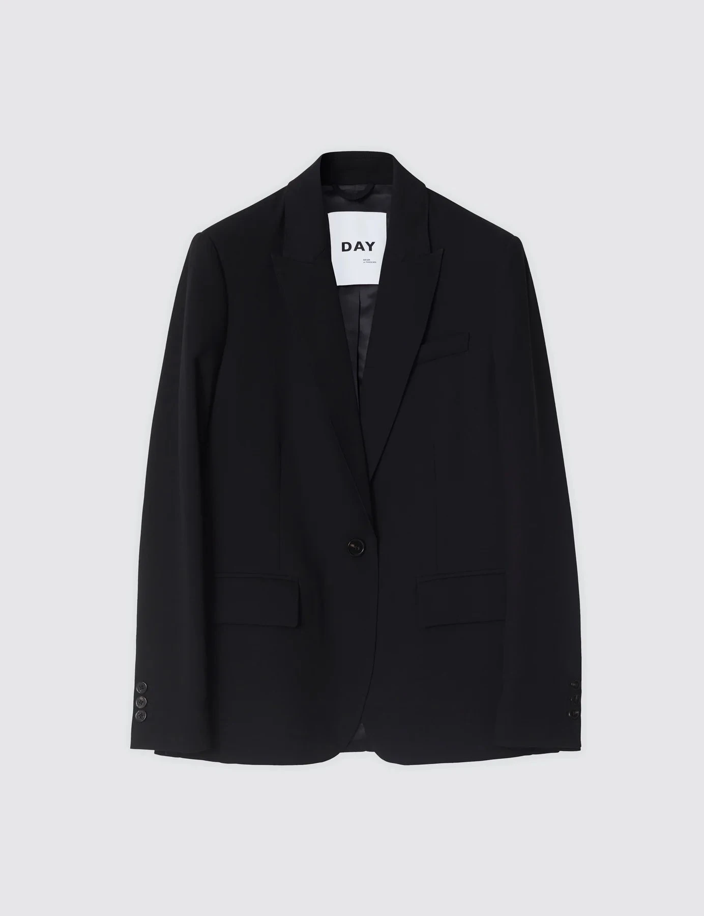 Day Birger Et Mikkelson Hector Blazer - Black Classic Gaberdine 3 Day Birger Et Mikkelson Hector Blazer - Black Classic Gaberdine