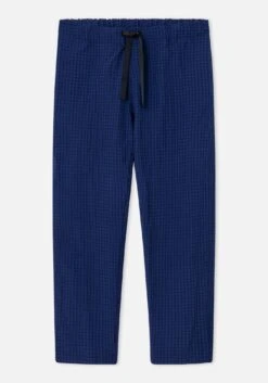 Dr Bloom Royce Vichy Pants - Blue -Lulu&M IIMG 0174copia jpg
