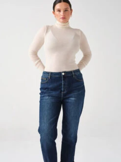 Seventy + Mochi Bobbi Boyfriend Jean - Dark Americana -Lulu&M IMG 3992