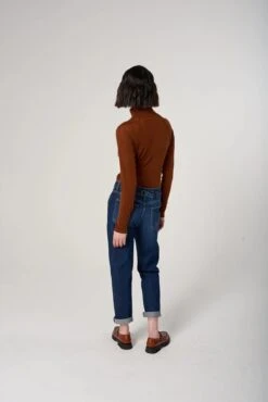 Seventy + Mochi Bobbi Boyfriend Jean - Dark Americana -Lulu&M IMG 3995